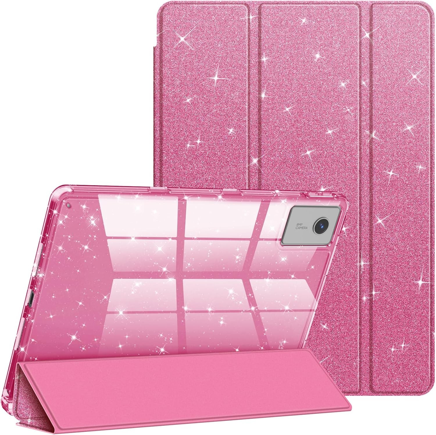 Slim Case for Lenovo Idea Tab 11 Inch (2025) Glittering Sparkly Shockproof Cover