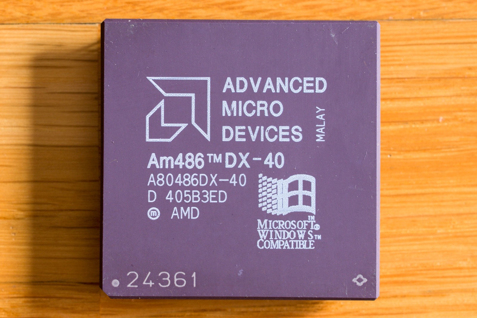AMD Am486 DX-40MHz CPGA CPU - Working