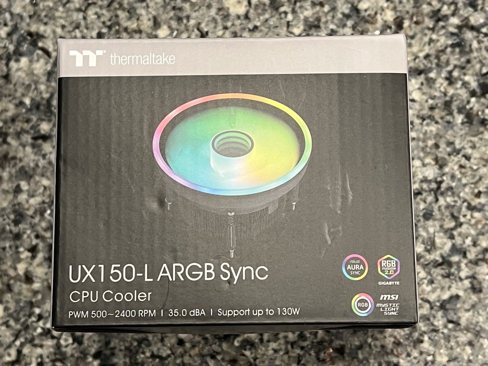 Thermaltake UX150 ARGB Sync CPU Cooler MSI - 1 Pack