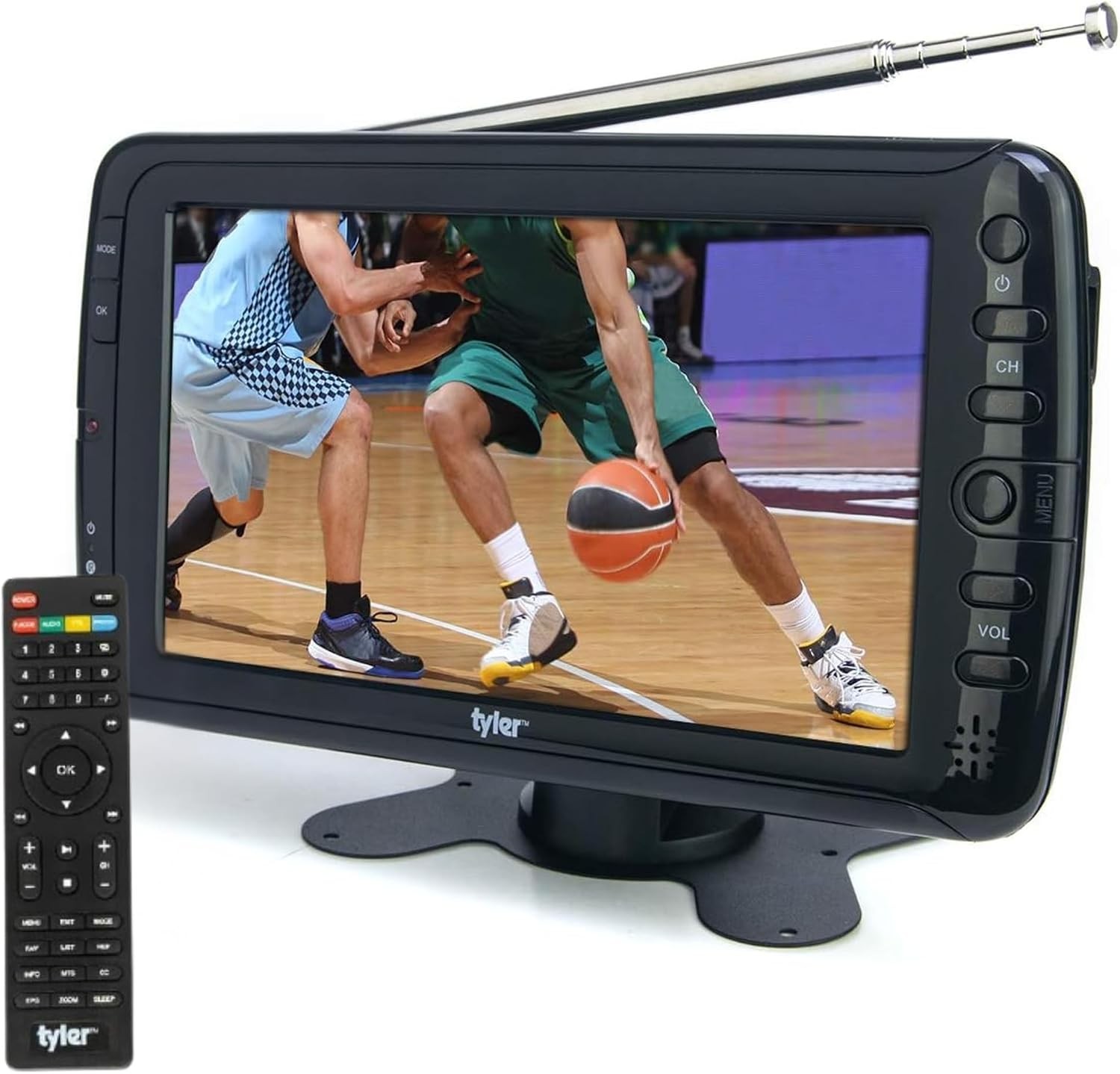 Tyler 7" Portable TV LCD Monitor Battery Rechargeable HDMI