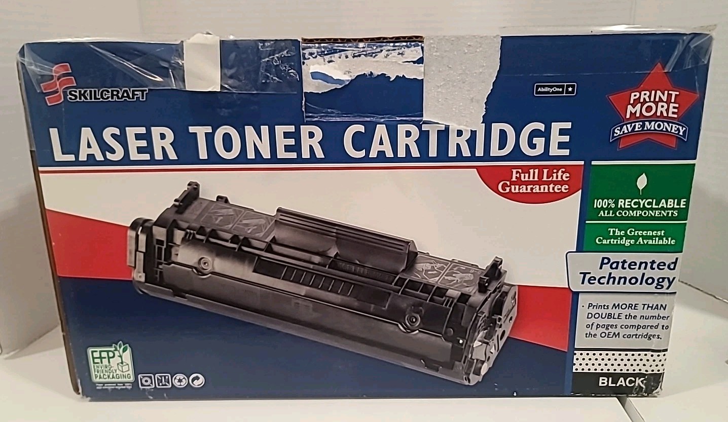 SKILCRAFT 7510-01-590-1501 Compatible with HP LaserJet 1300 Black Toner