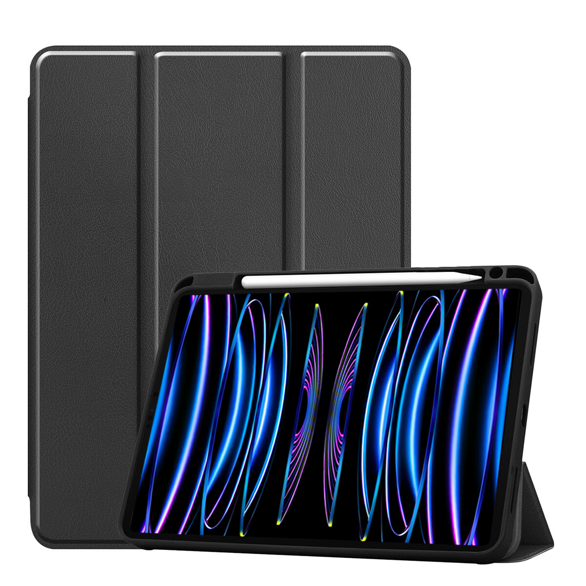 For iPad Pro 6th/5th/4th/3rd 12.9/11" (2022-2020) Smart Case Leather Stand Cover