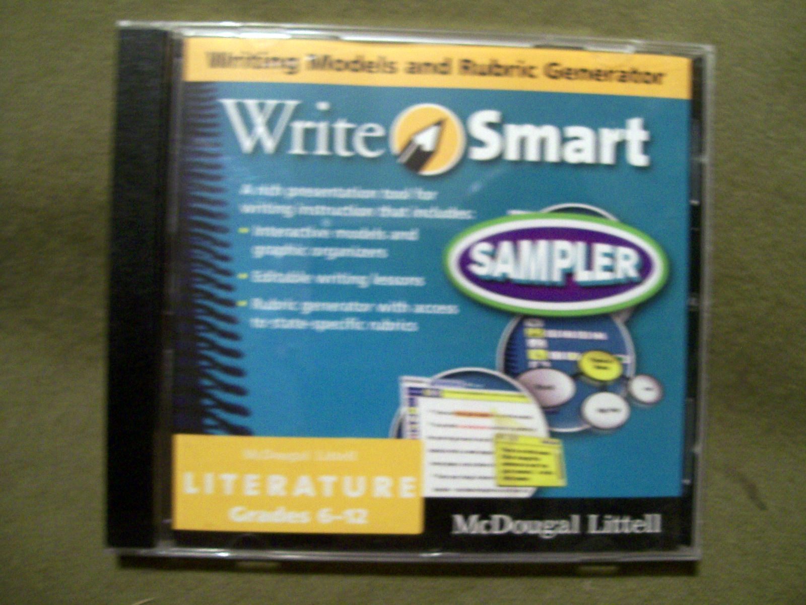 McDougal Littell Literature Grades 6-12 Write Smart Sampler CD-ROM