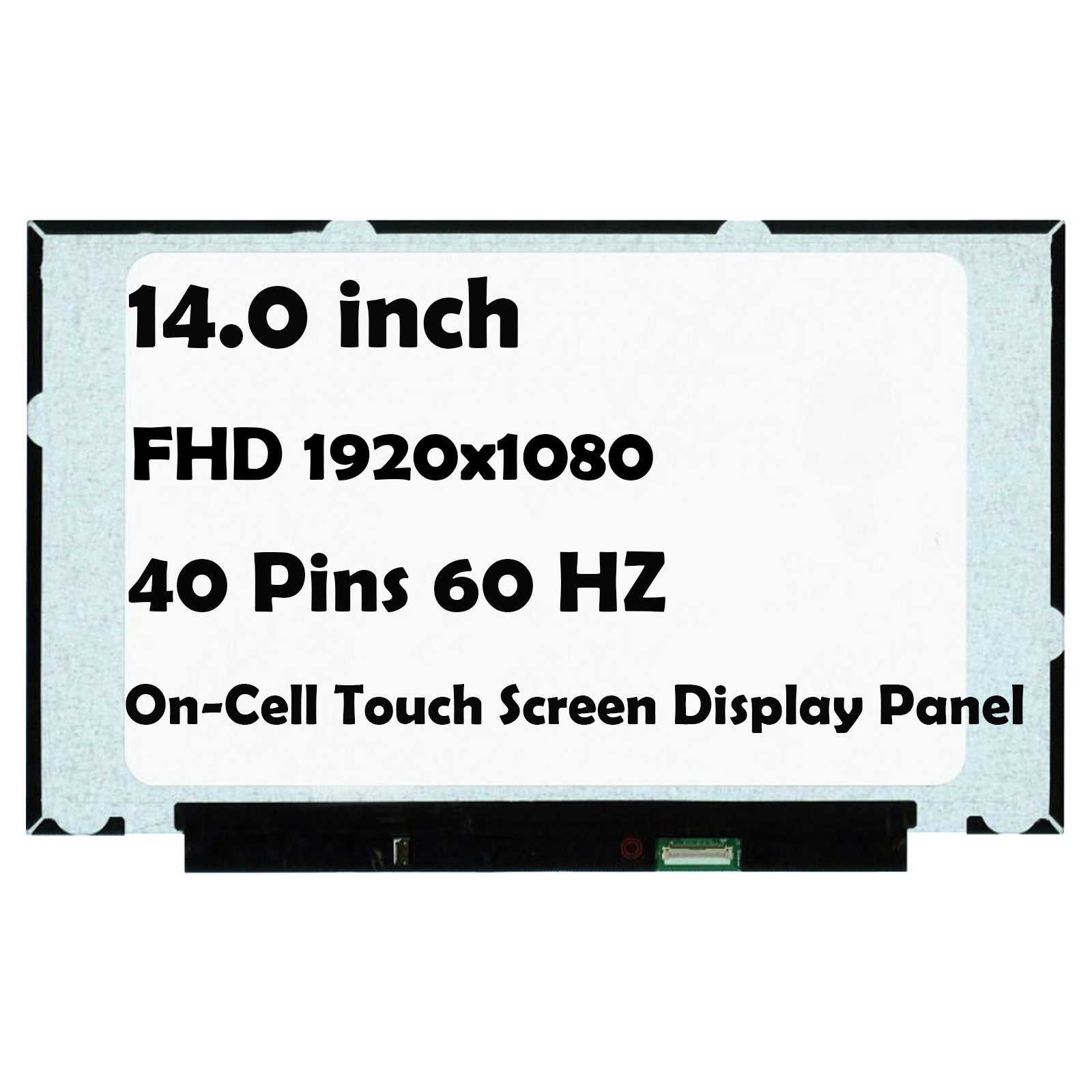14" B140HAK03.2 HW4A FHD 1920x1080 40 Pins LCD Touch Screen Display Panel
