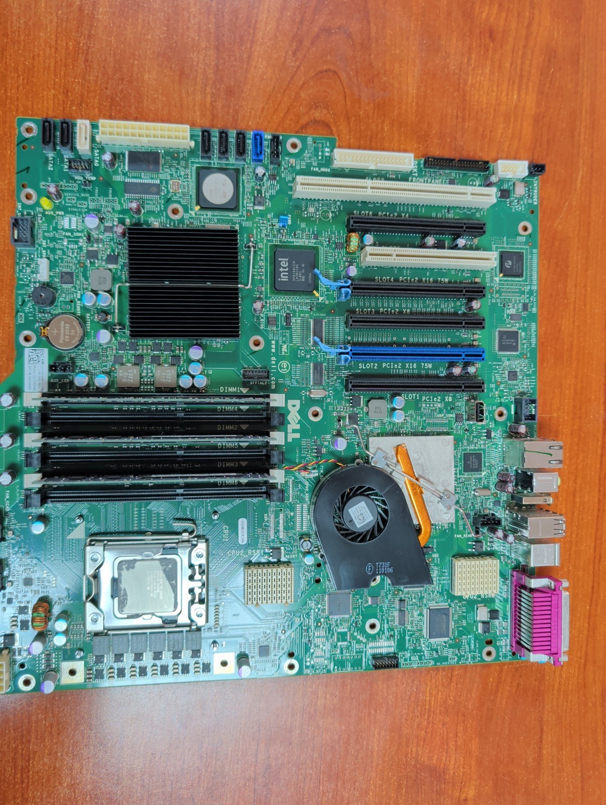 DELL 06FW8P LGA1366 DDR3 PRECISION T7500 Motherboard w/ E5603 CPU & 3 GB Ram