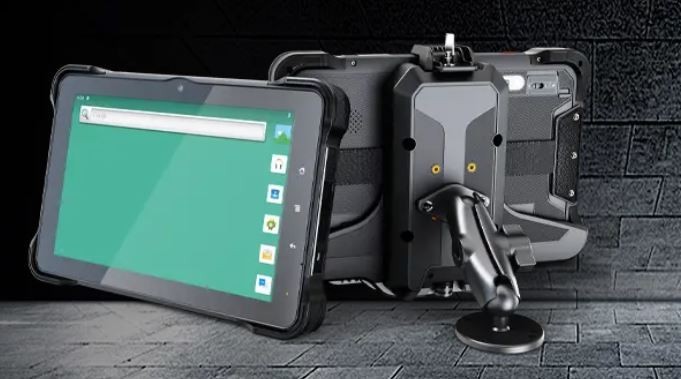 3R Tablet VT-10 - 10.1" In-vehicle Rugged Tablet with mount