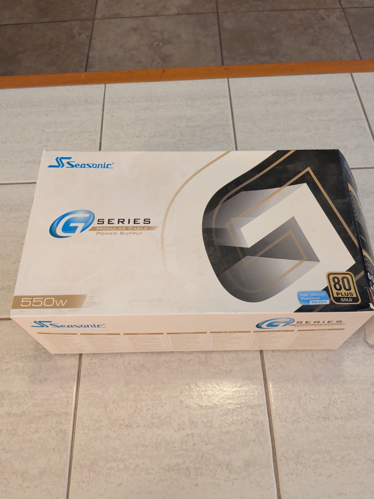 Seasonic G Series 80 Plus Gold 550W SSR-550RM Power Supply
