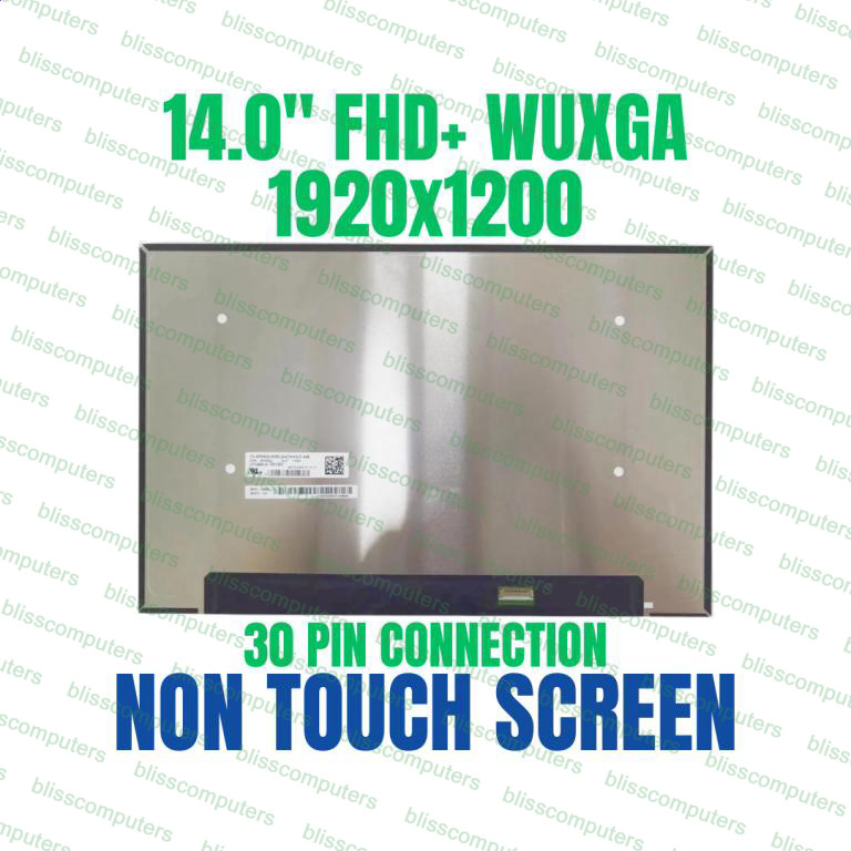 14 BOE NV140WUM-N4F DP/N 05TYJN 1920x1200 LCD Non Touch Screen Display Panel