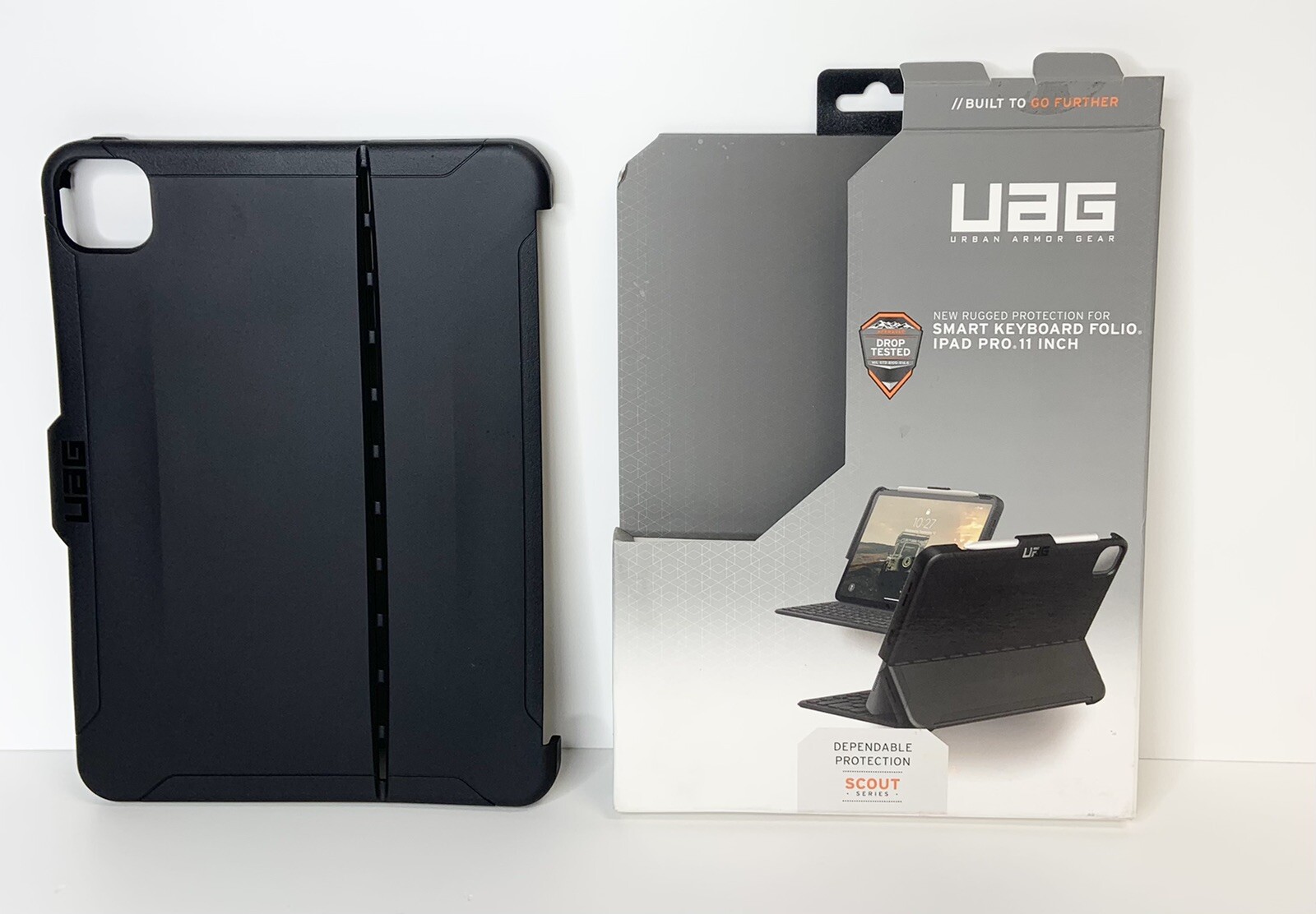 UAG Scout Series Folio for Apple iPad Pro 11"  Rugged Protect Black