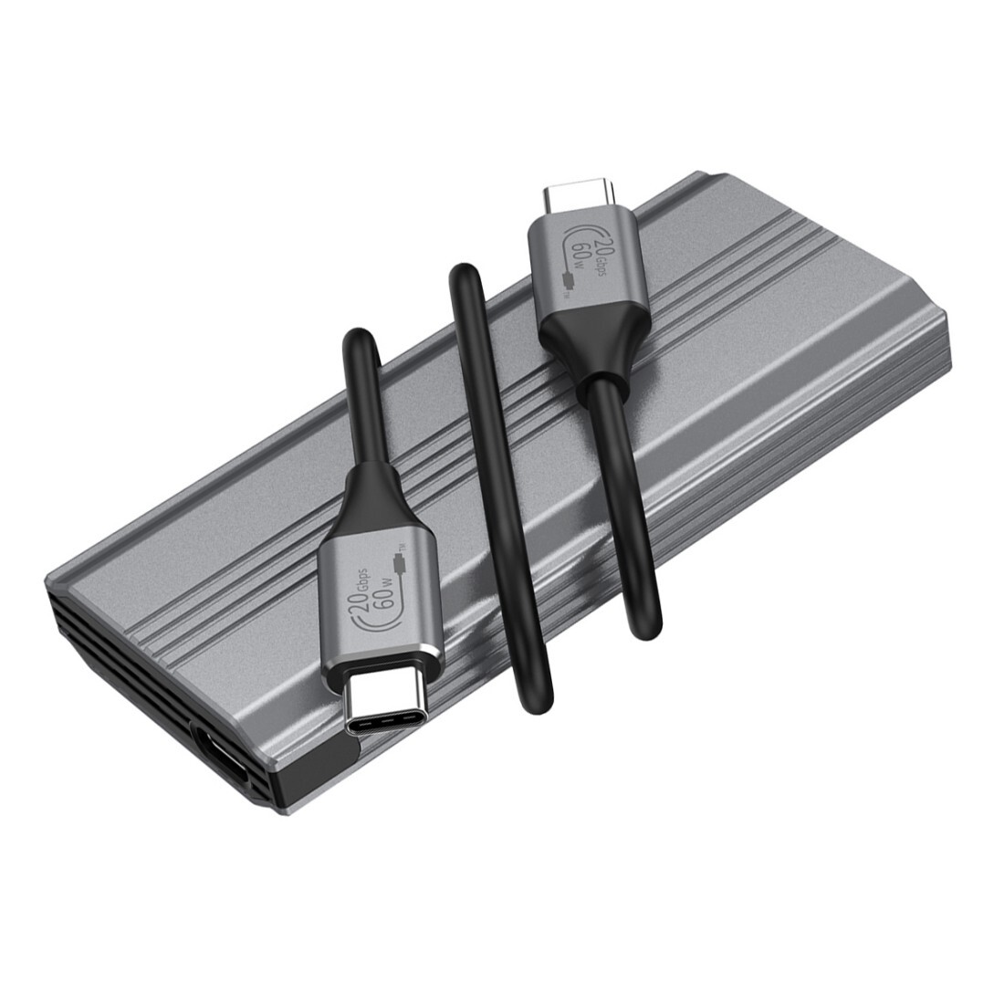 CY SSD PCBA Enclosure USB4 USB3.2 Type-C to SATA NGFF NVME M-key 2280/2242
