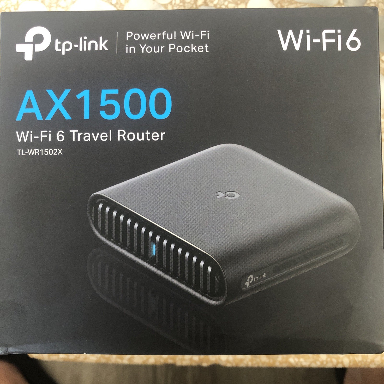 TP-Link TL-WR1502X Wi-Fi 6 IEEE 802.11 a/b/g/n/ac/ax Ethernet Wireless Router -