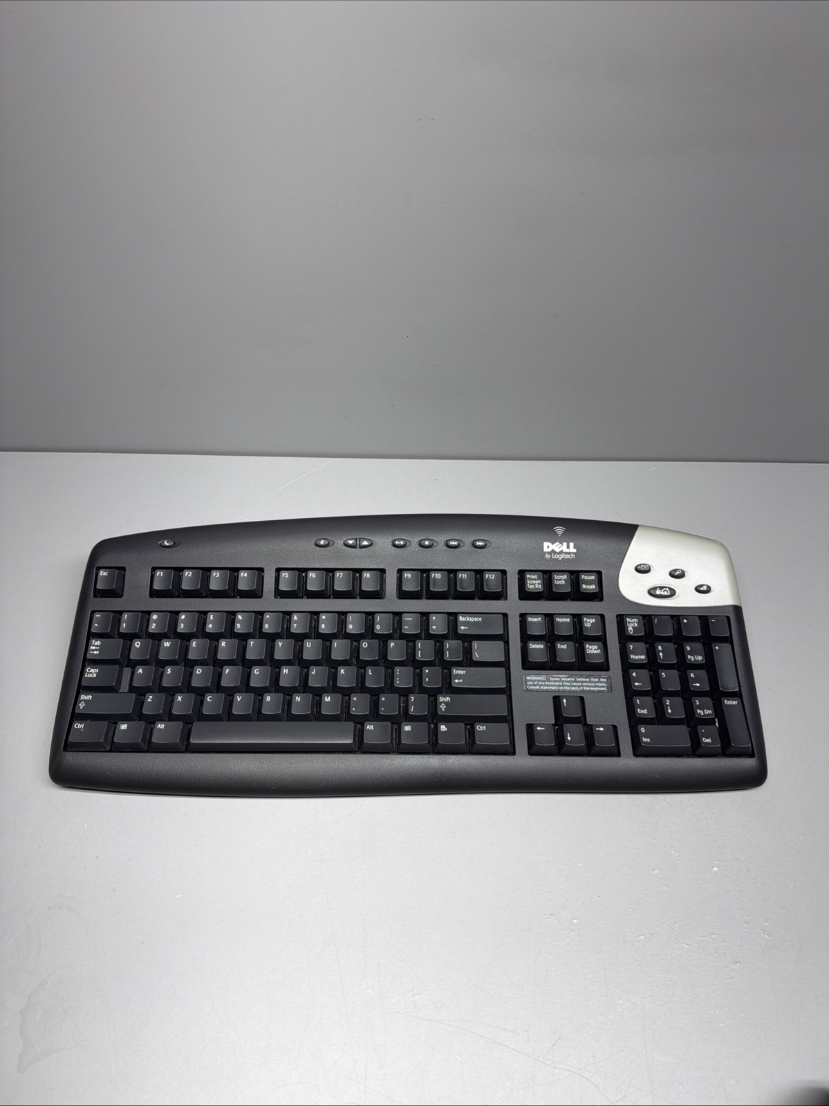 Dell Wireless Cordless iTouch keyboard Y-RB6 DP/N 09J788 No Receiver