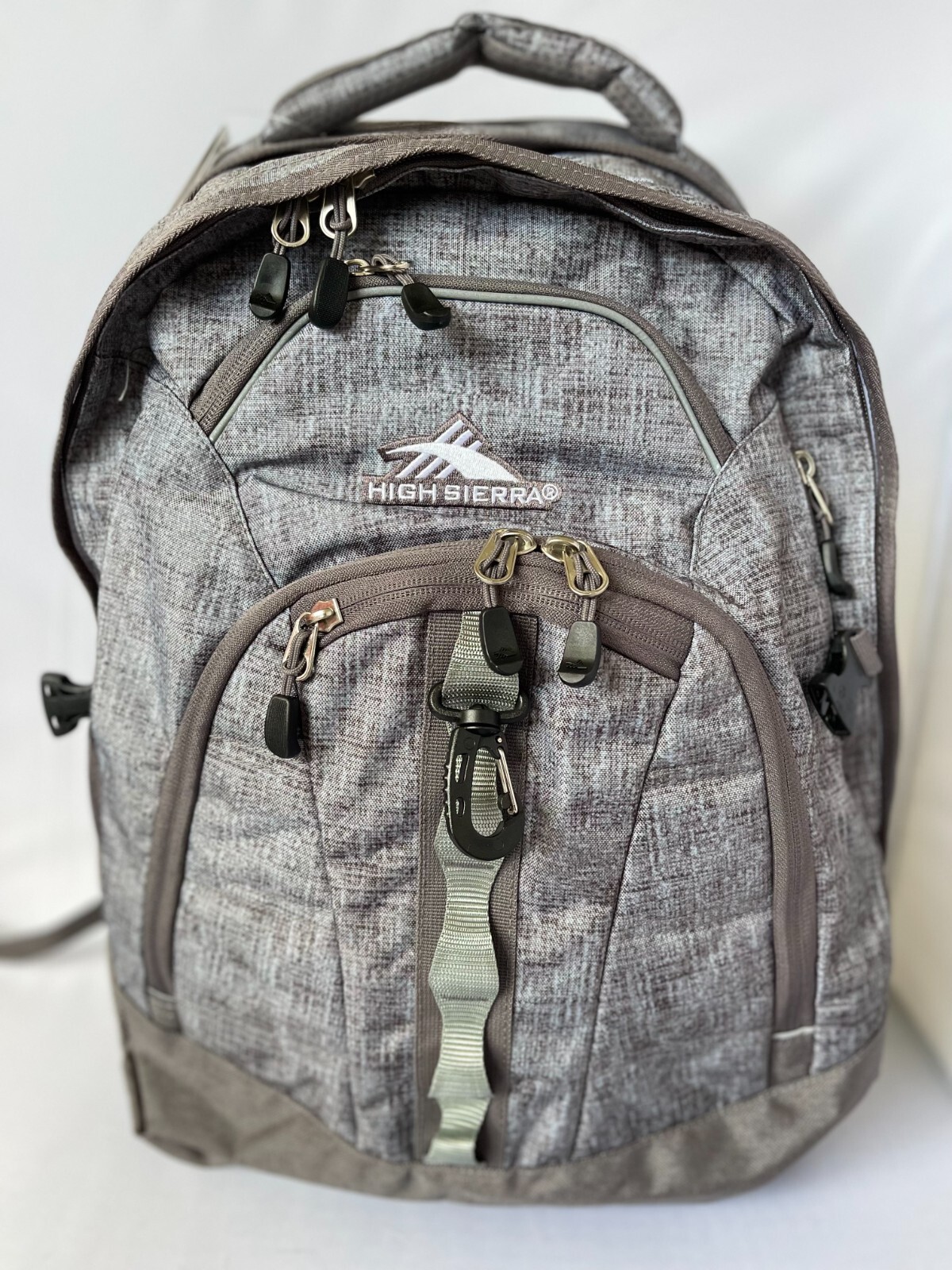 High Sierra Access 2.0 Laptop Backpack, Woolly Weave/Slate 