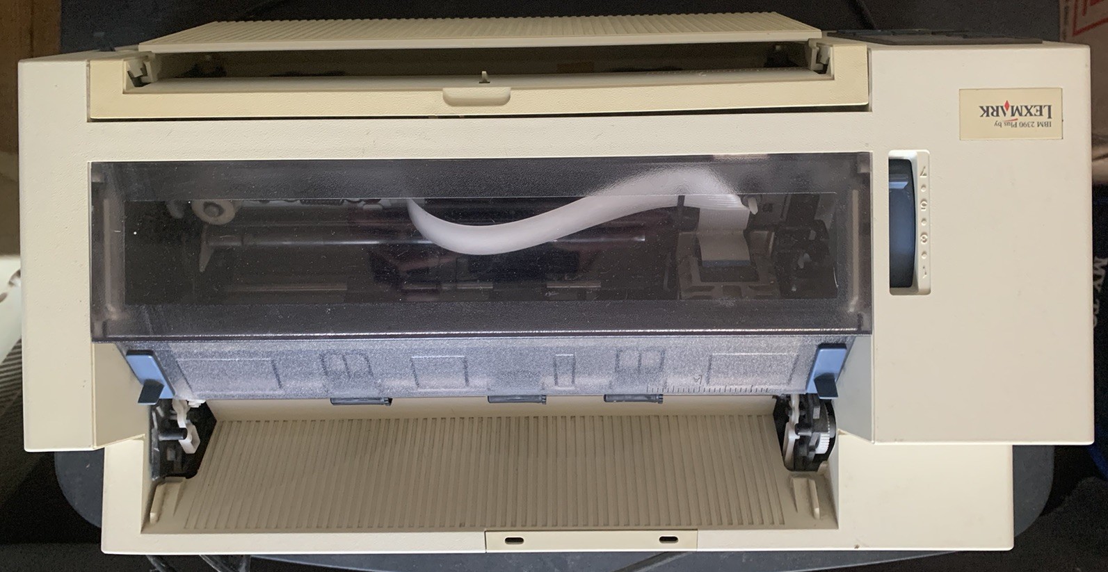 IBM 2390 Plus Printer With Reference Guide Tested Working