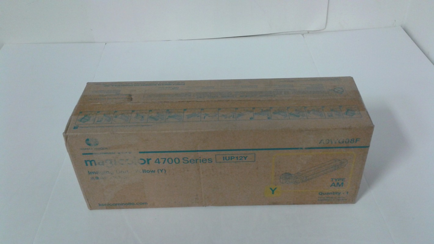 Konica Minolta A0WG08F Imaging Unit IUP-12, Yellow