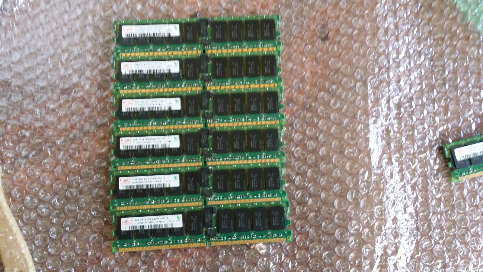 24GB (6x 4GB) Dell PowerEdge R310 T310  PC3-10600R SAMSUNG HYNIX MICRON