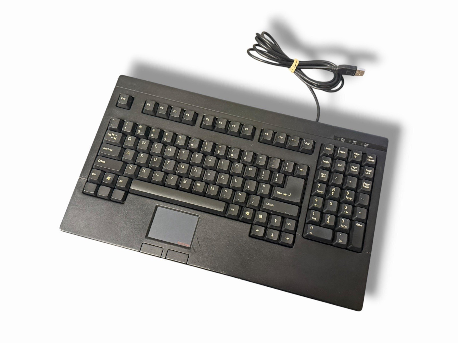 Adesso ACK-730U, ACK-730UW EasyTouch TouchPad Wired Rackmount Keyboard - TESTED