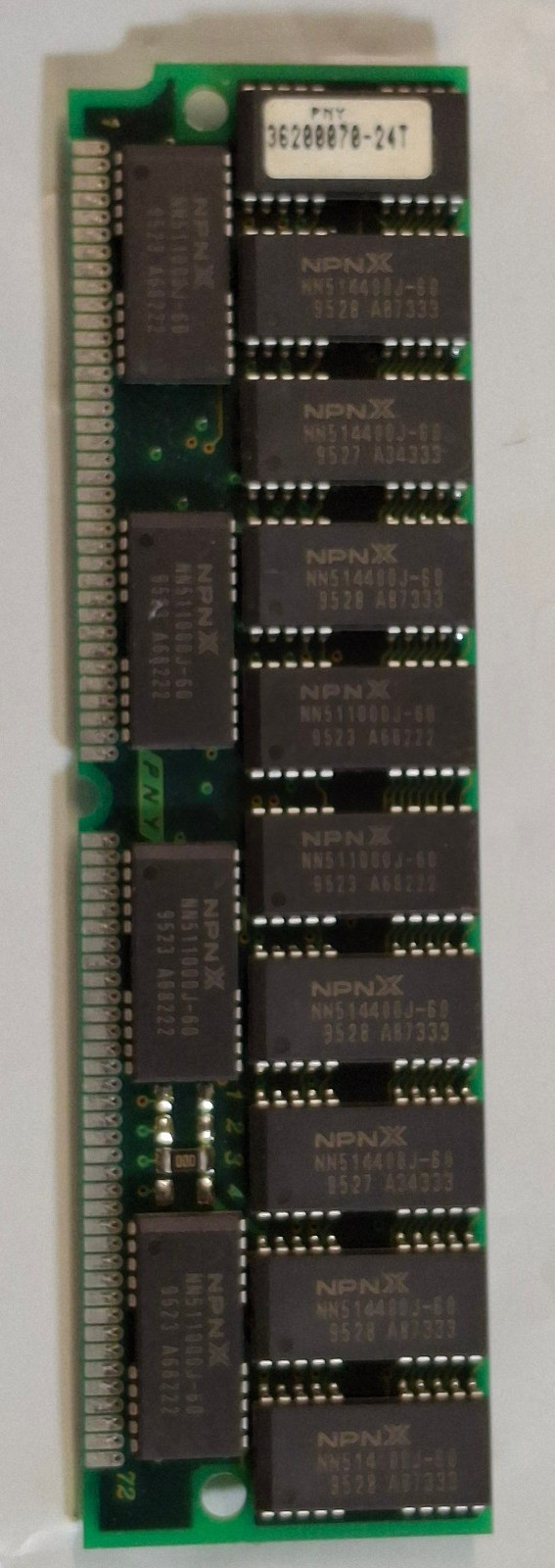 PNY 72-Pin SIMM 36200070-24T RAM/ Vintage