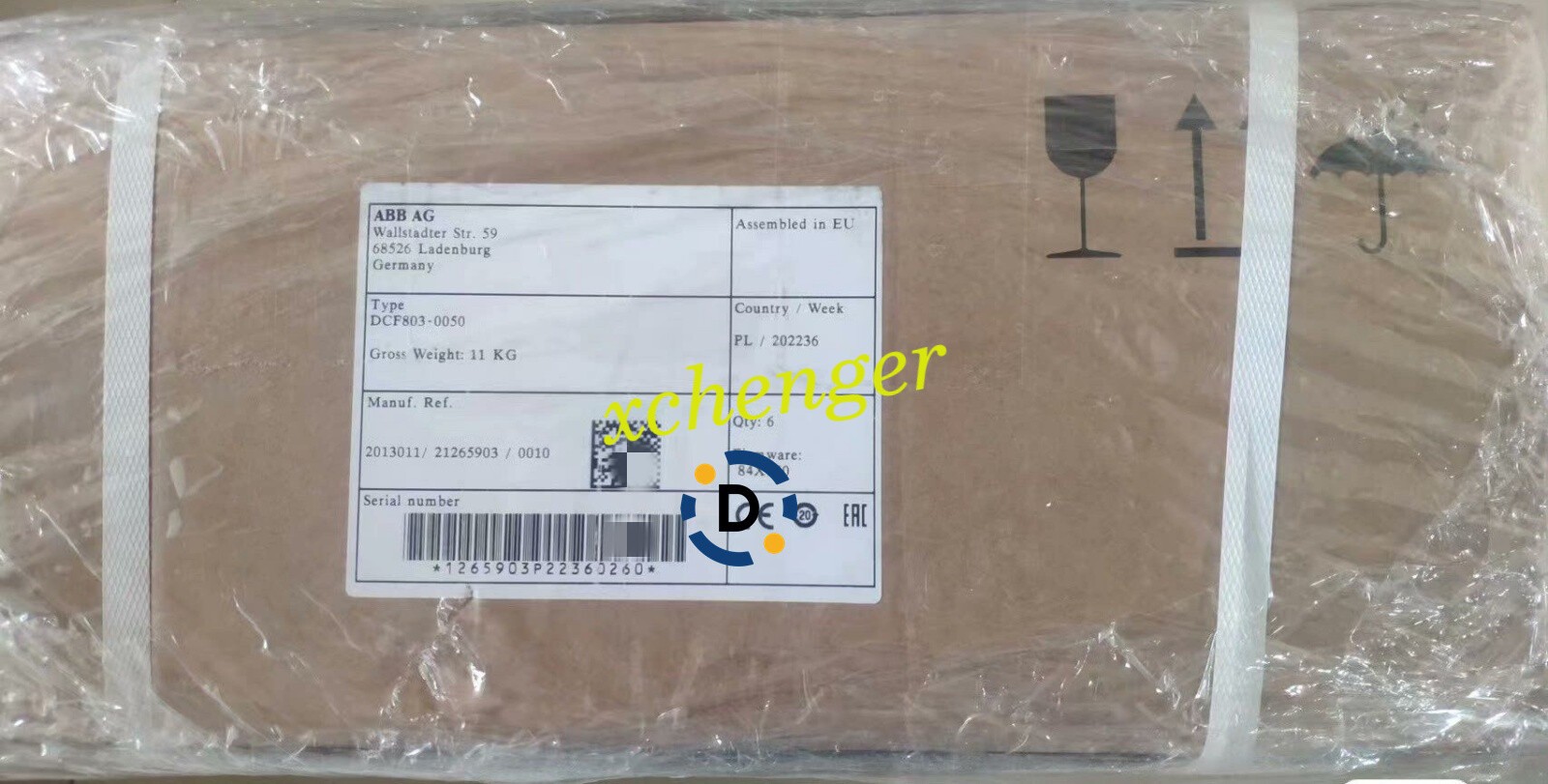1PCS ABB DCS800 DCF803-0050 DC speed regulator new via FedEx or DHL