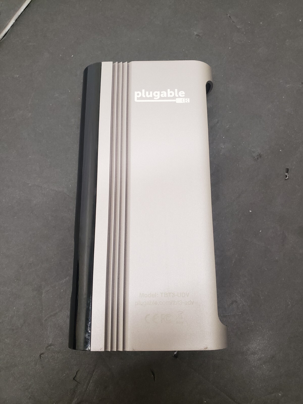 Plugable TBT3-UDV Universal USB-C Docking Station / NO AC Adapter