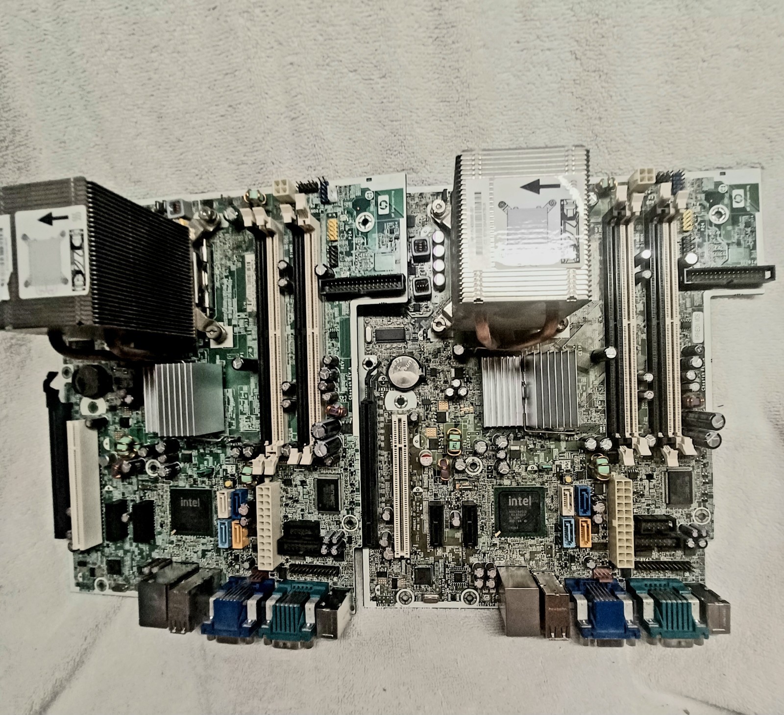2 Pc HP 461536-001 450667-001 DC5800 Desktop  Motherboard W/CPU 