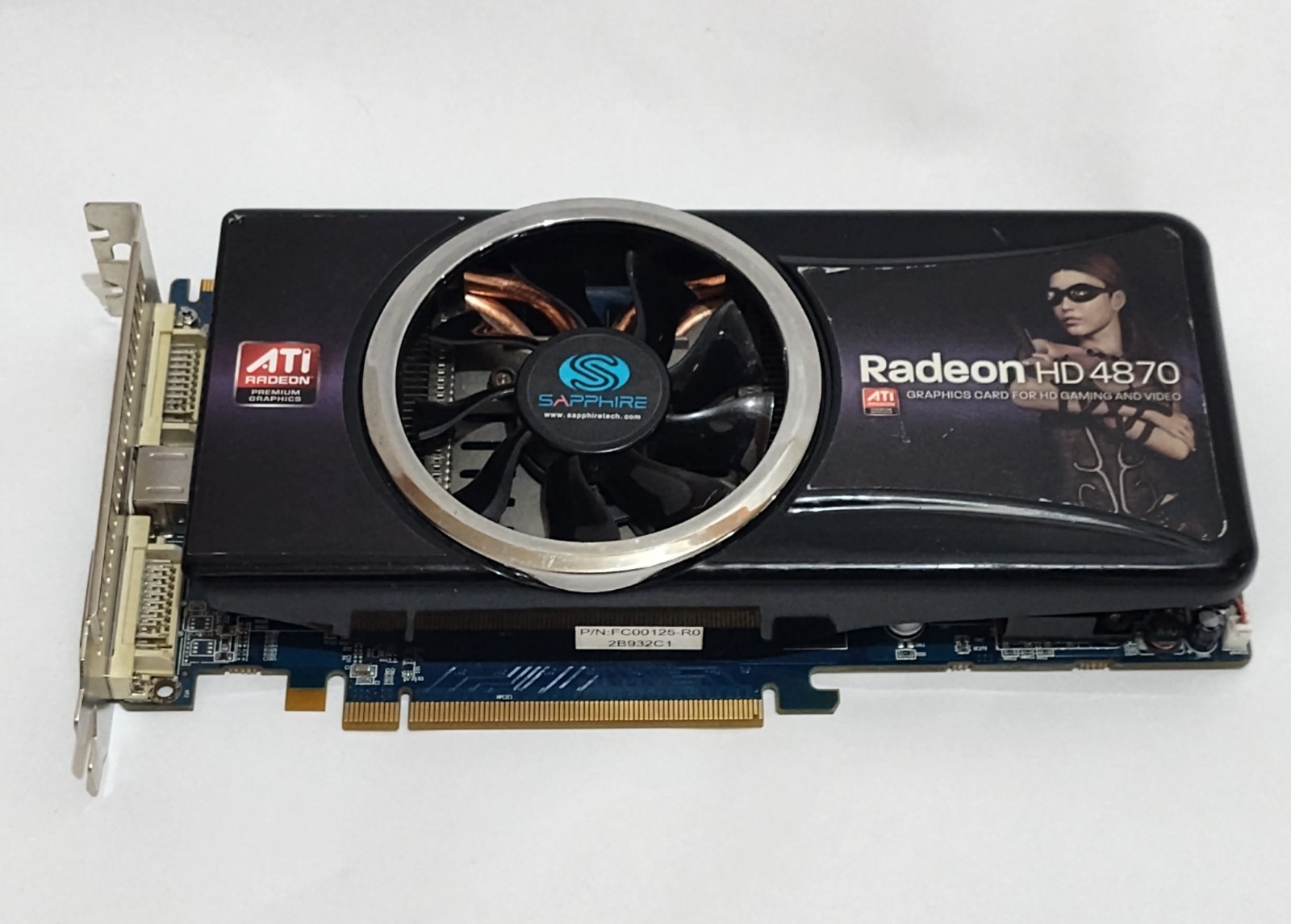 Sapphire Radeon HD 4870 1GB GDDR5 PCI-E Dual DVI Video Card HD4870 Retro Gaming 