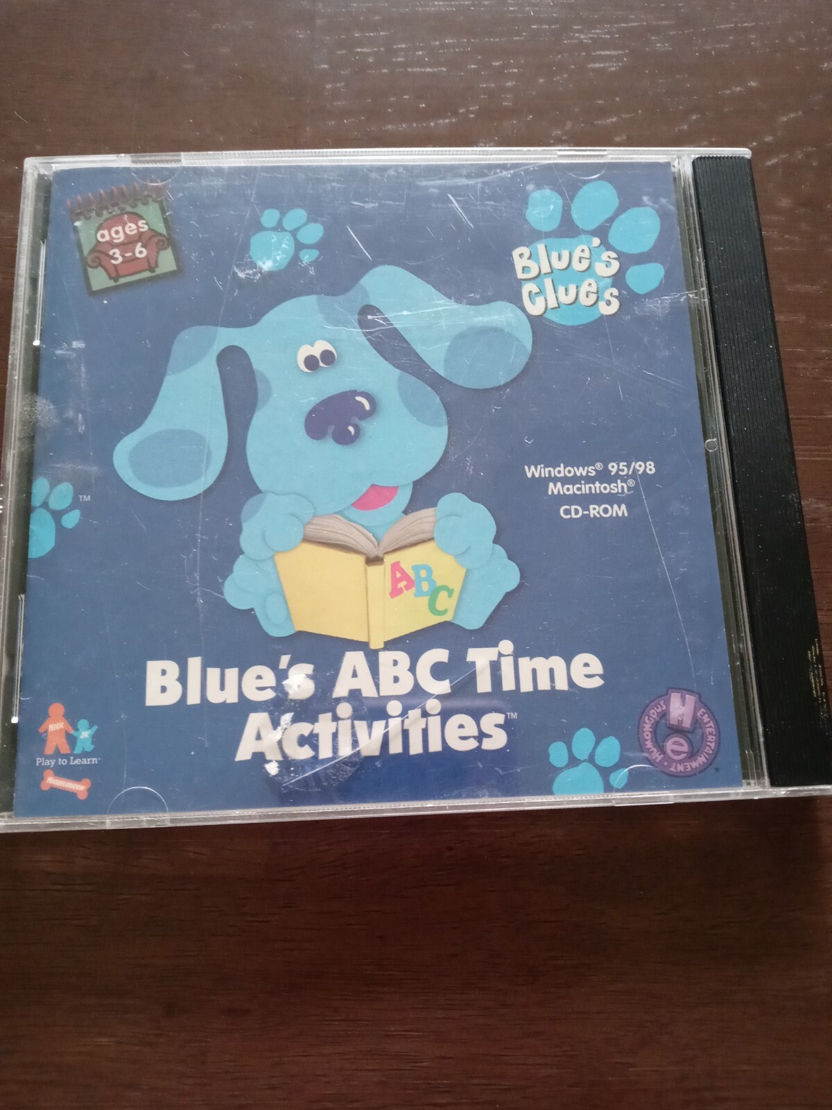 Blue's ABC Time Activities PC CD-ROM Educational Game