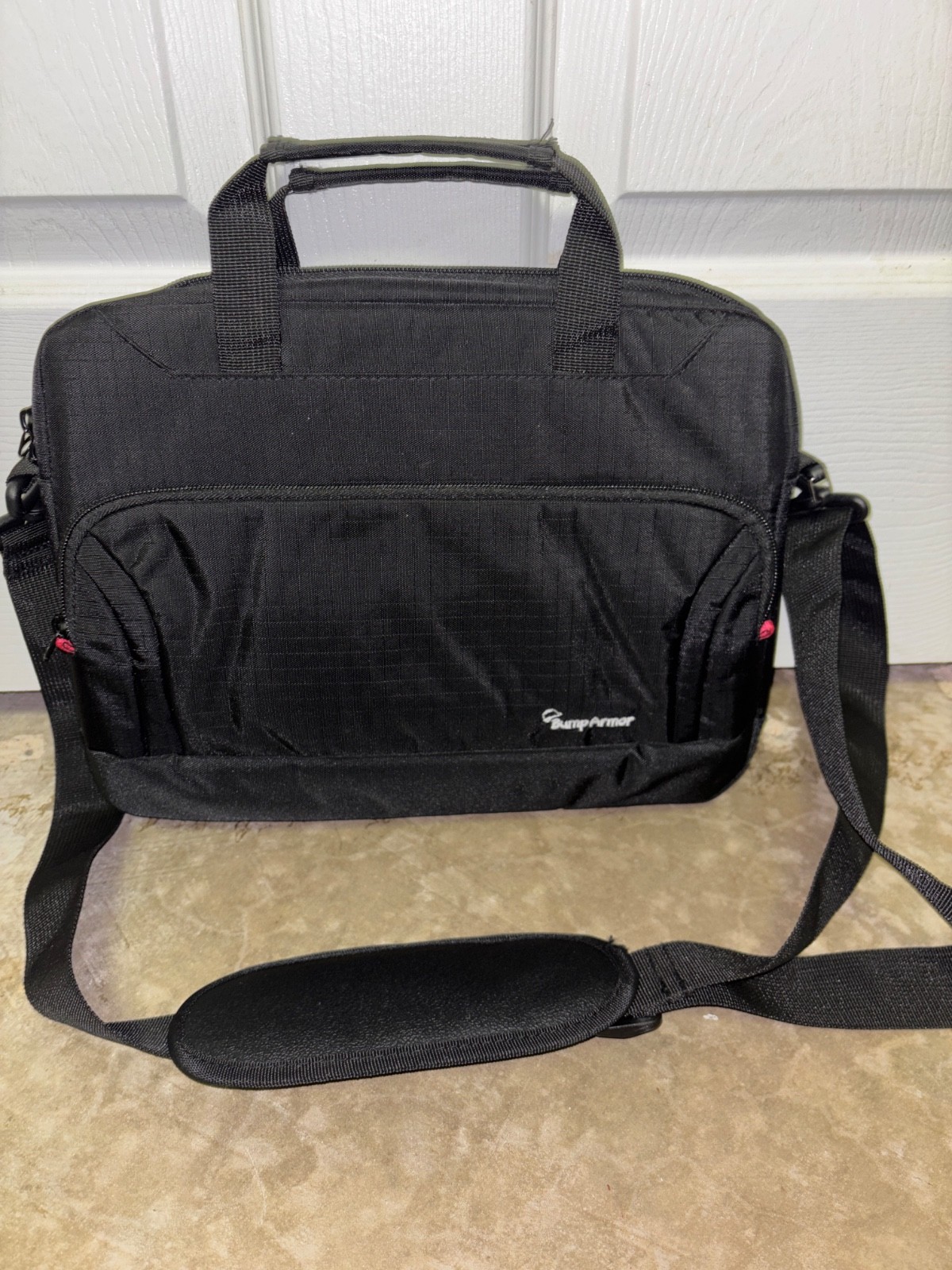Bump Armour Black Briefcase/Laptop Case