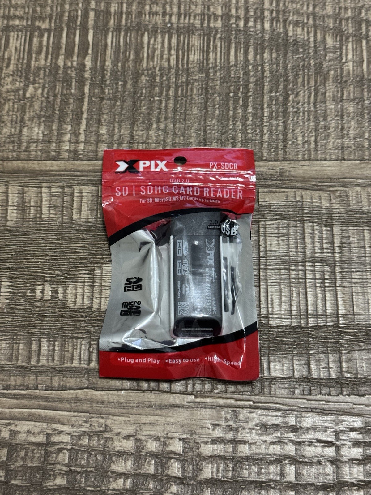 NEW XPIX PX-SDCR Professional USB SD / SDHC Card Reader & Writer