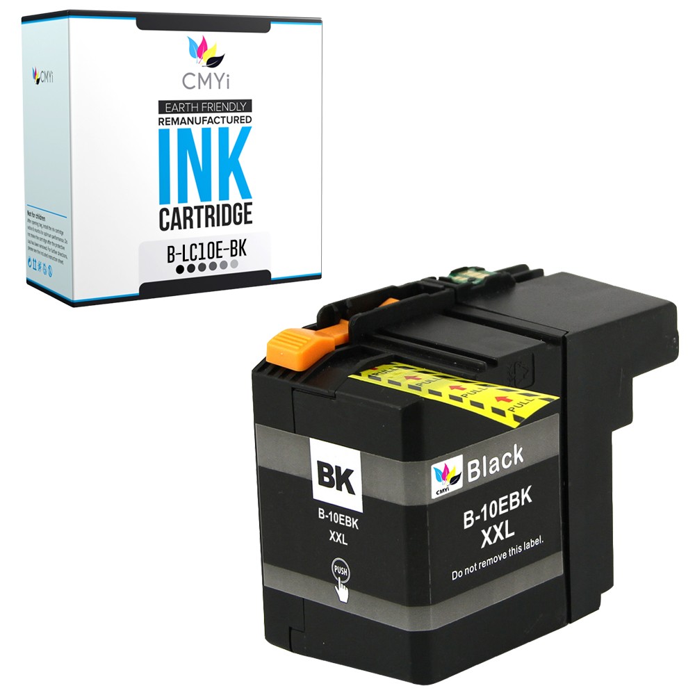 1PK Compatible CMYi LC10E Black Ink Cartridge fits Brother MFC-J6925DW