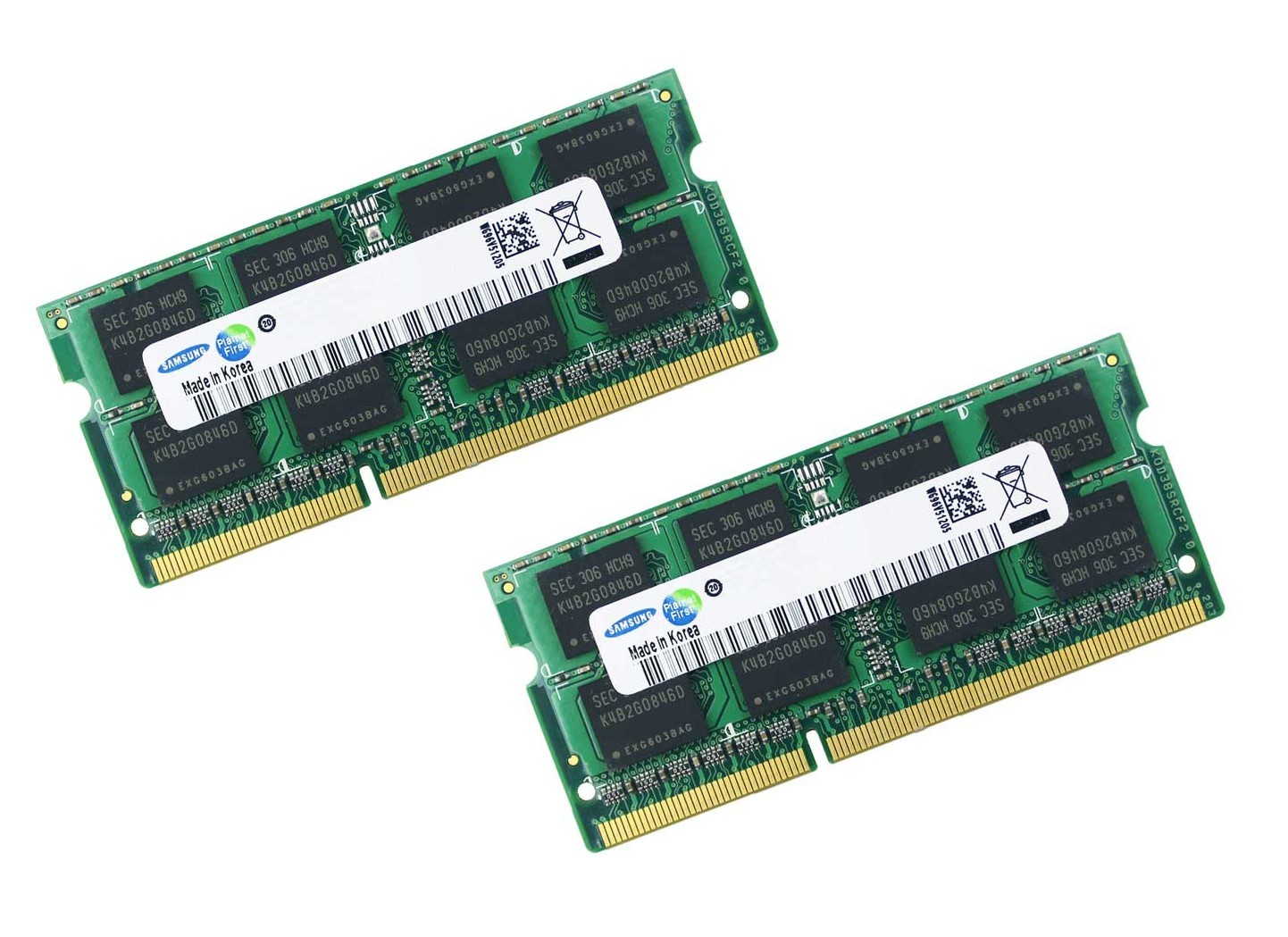Samsung 1GB DDR3 1066 DIMM PC3-8500S M471B2874DZ1 Laptop RAM