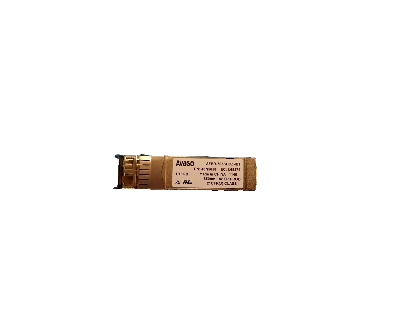 IBM 46N5658 10Gb/s 850Nm SFP+ Small Form-Factor Pluggable Transceiver Module