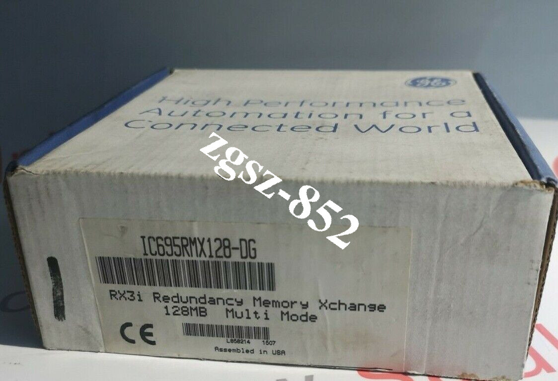 IC695RMX128 GE RX3i Redundant Memory Xchange Module for High Availability NEW