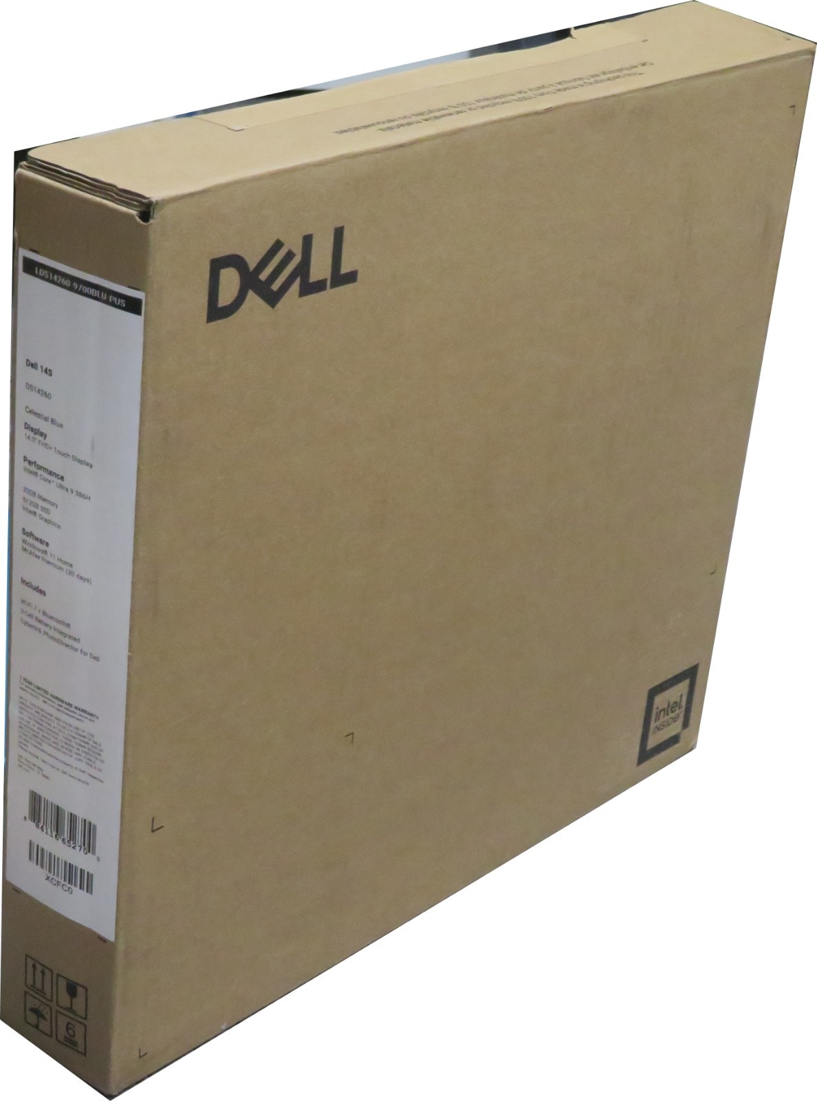 Dell 14S Laptop 14" 2K OLED Touch Intel Core Ultra 9 386H 32GB RAM 1TB SSD 2026