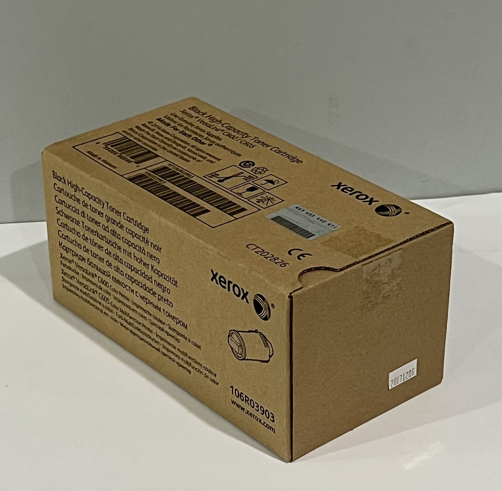  Genuine Xerox High Capacity Toner Cartridge For Xerox Versalink C600 / C605 