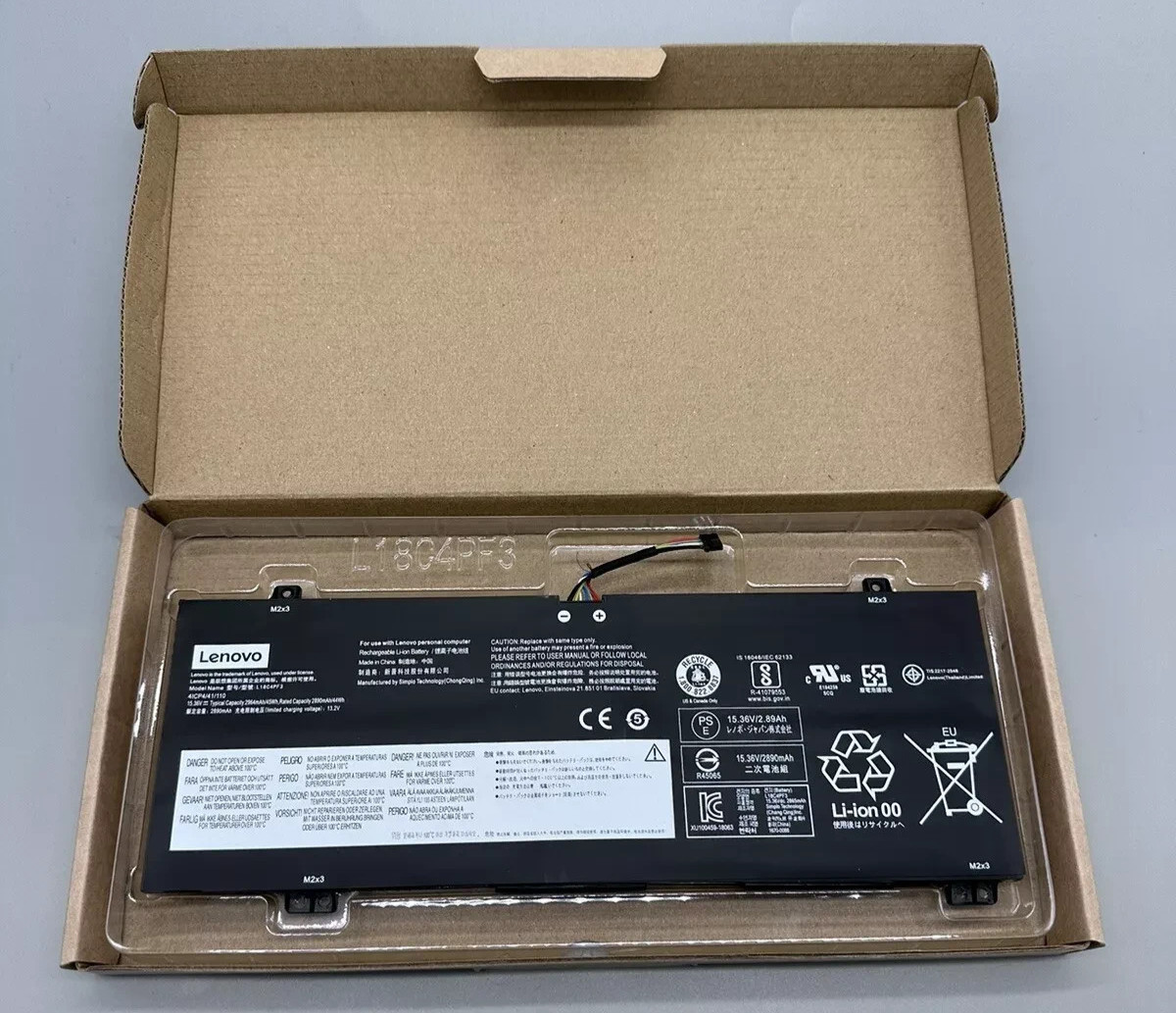 Genuine OEM L18C4PF3 L18C4PF4 Battery For Lenovo IdeaPad Flex-14API 14IWL 14IML