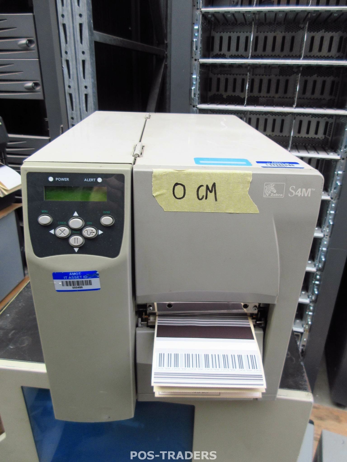 ZEBRA S4M S4M00-200E-0100T USB 104mm DT/TT Thermal Label Printer 0CM