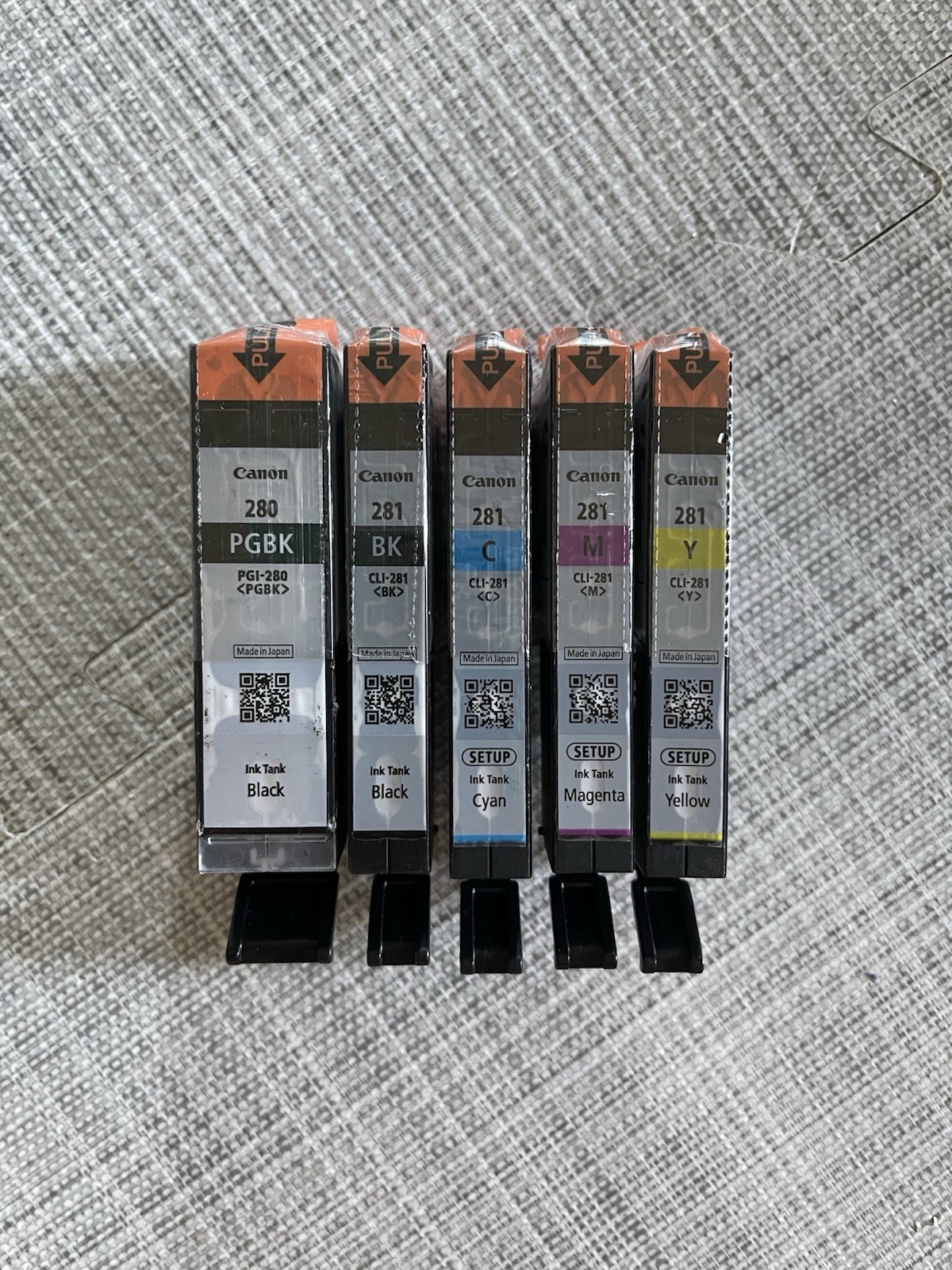 Canon 281 Ink 5 Pack OEM