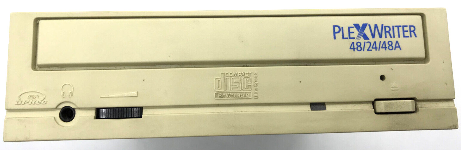 PLEXTOR PX-W4824TA***5.25"Internal*Vintage Retro*CD-RW DRIVE IDE DRIVE***#LW607