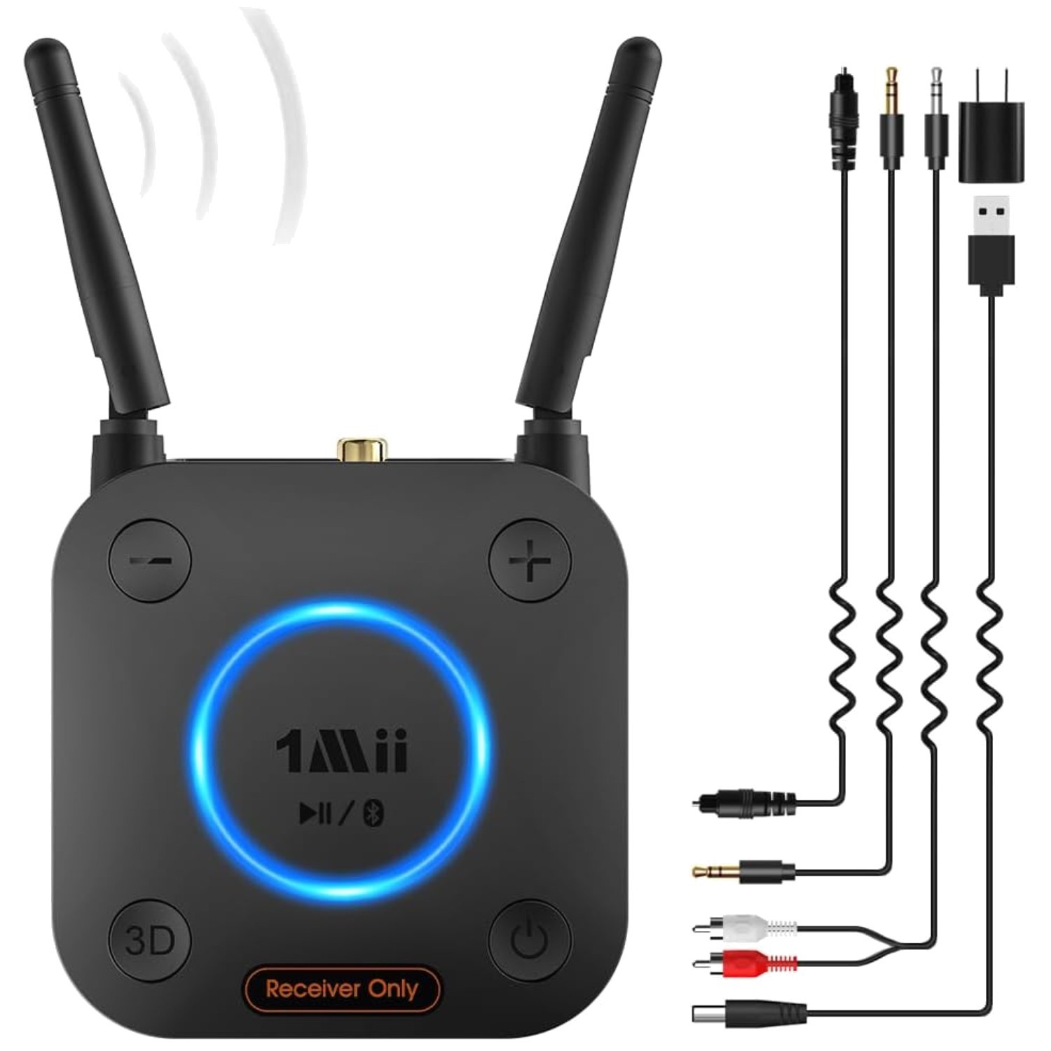 Compact B06Pro Bluetooth 5.3 Receiver with 4 Outputs & Easy Setup for Home Sound