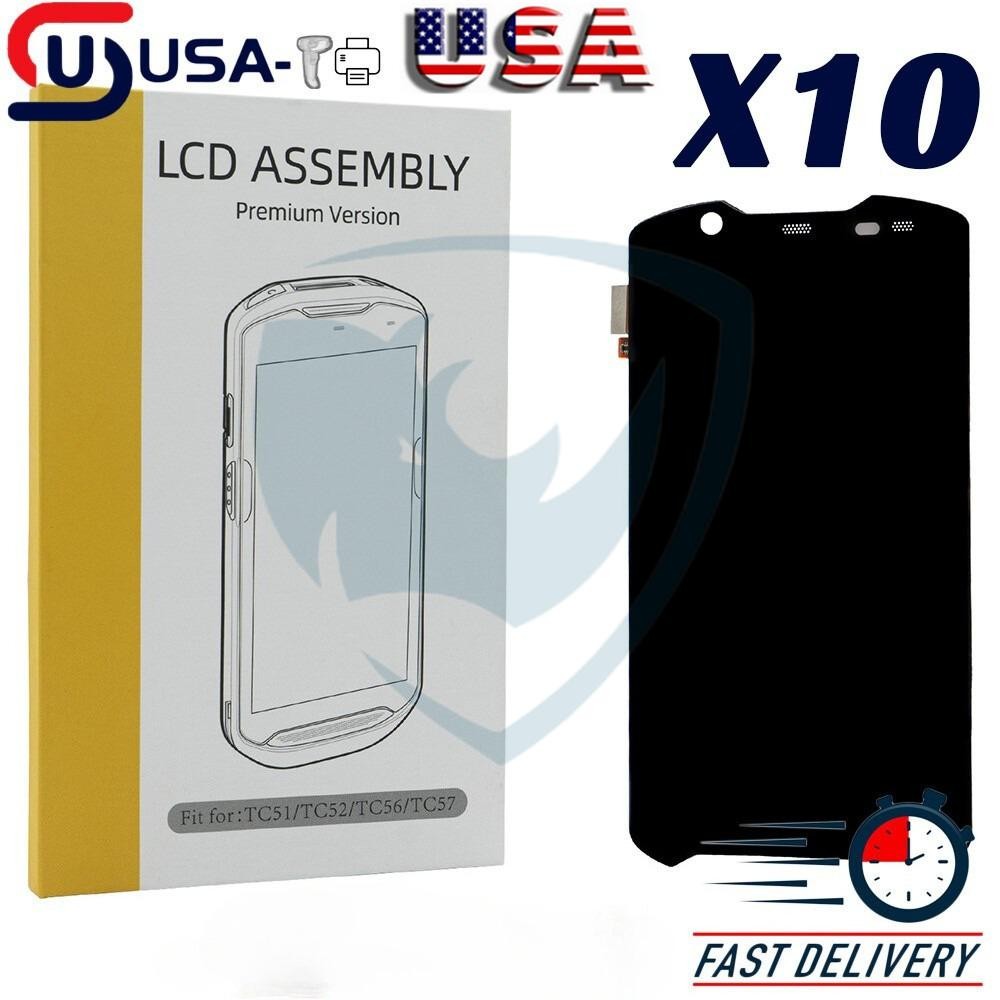 US 10PCS Digitizer LCD Touch Screen Display for Zebra TC52AX TC52X TC57X OEM NEW