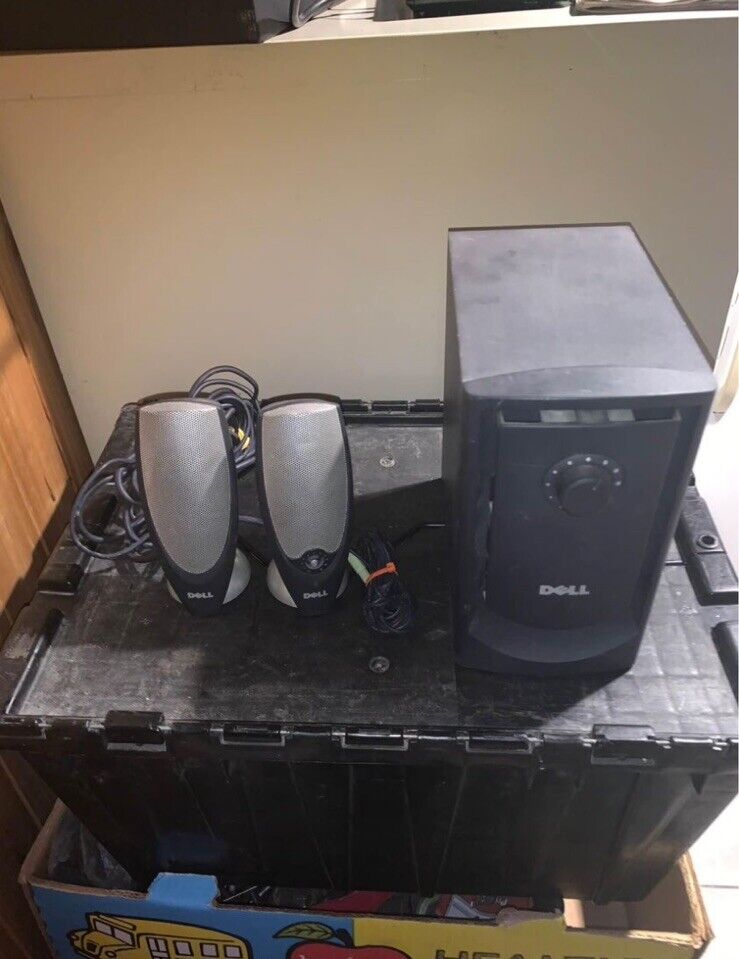 Dell A425 Multimedia Computer Speaker System W/ Subwoofer