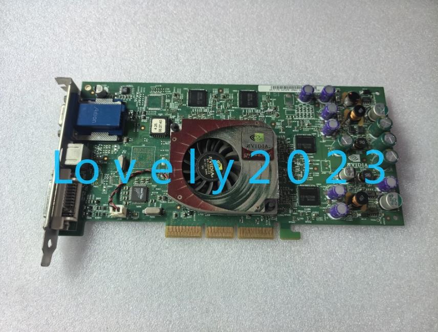 1pc used NVIDIA GeForce4 Ti4600 AGP graphics card