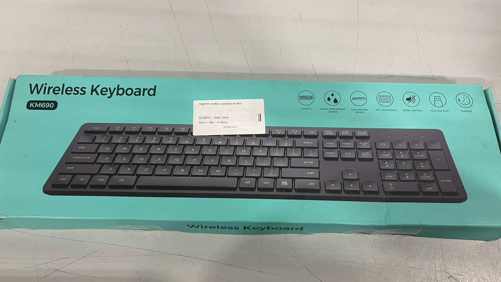Logitech wireless keyboard km690