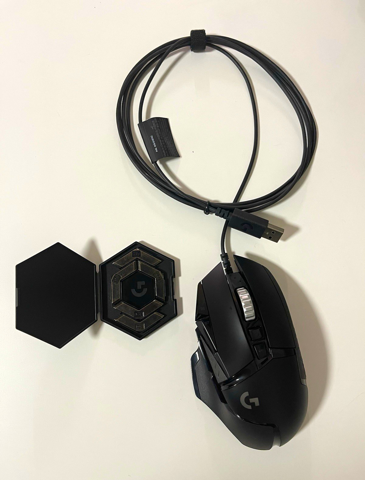 Logitech G502 HERO Wired USB Gaming Mouse Black 25600 DPI 11 Button Weight