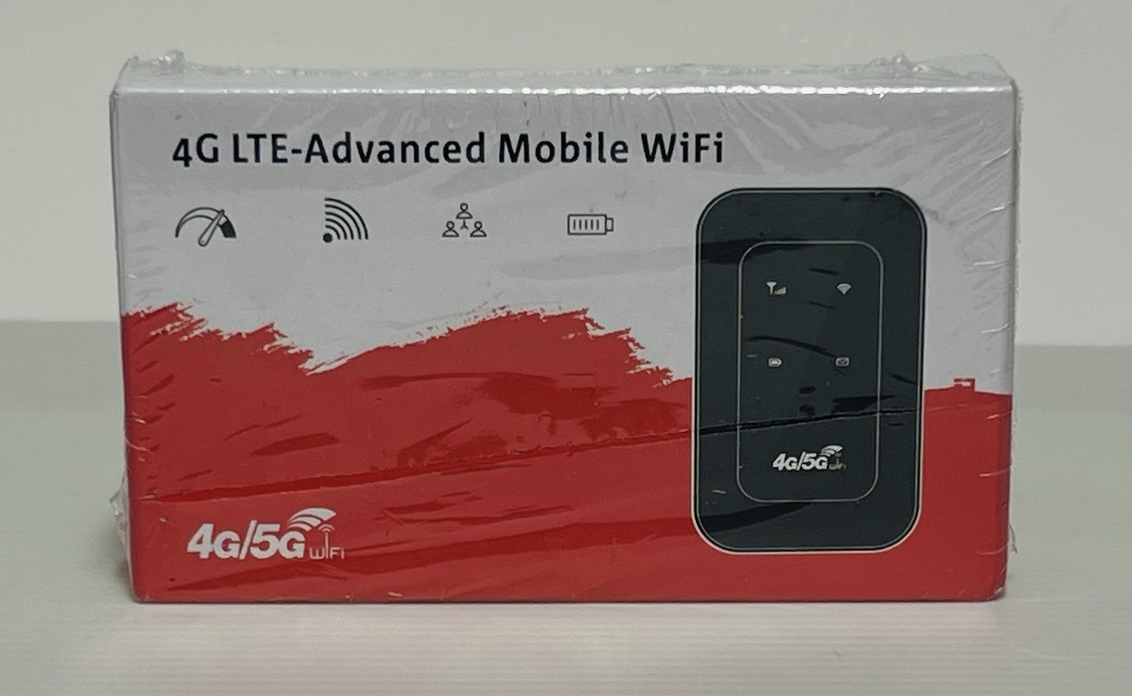 Mobile Hotspot, 4G/5G LTE-Advanced Portable Wifi 150 Mbps 1-C High Speed