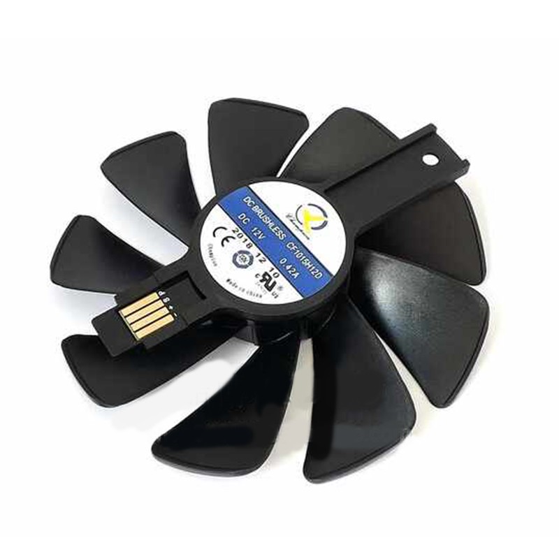 For SAPPHIRE RX580 RX590 RX570 RX480 RX470 Platinum graphics card cooling fan