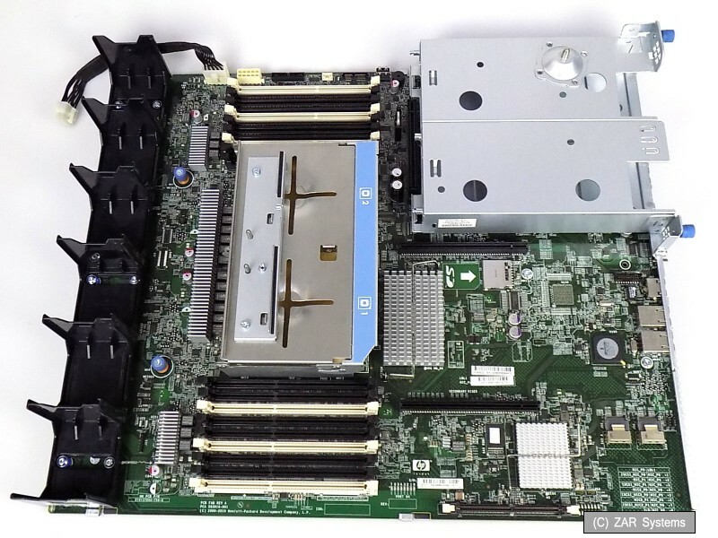 HP 583918-001, 599038-001 583918-00A System Motherboard for PROLIANT DL380 G7, OK