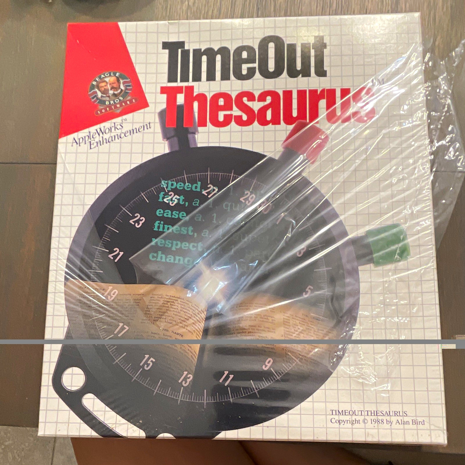 Vintage TimeOut Thesaurus AppleWorks GS Disk