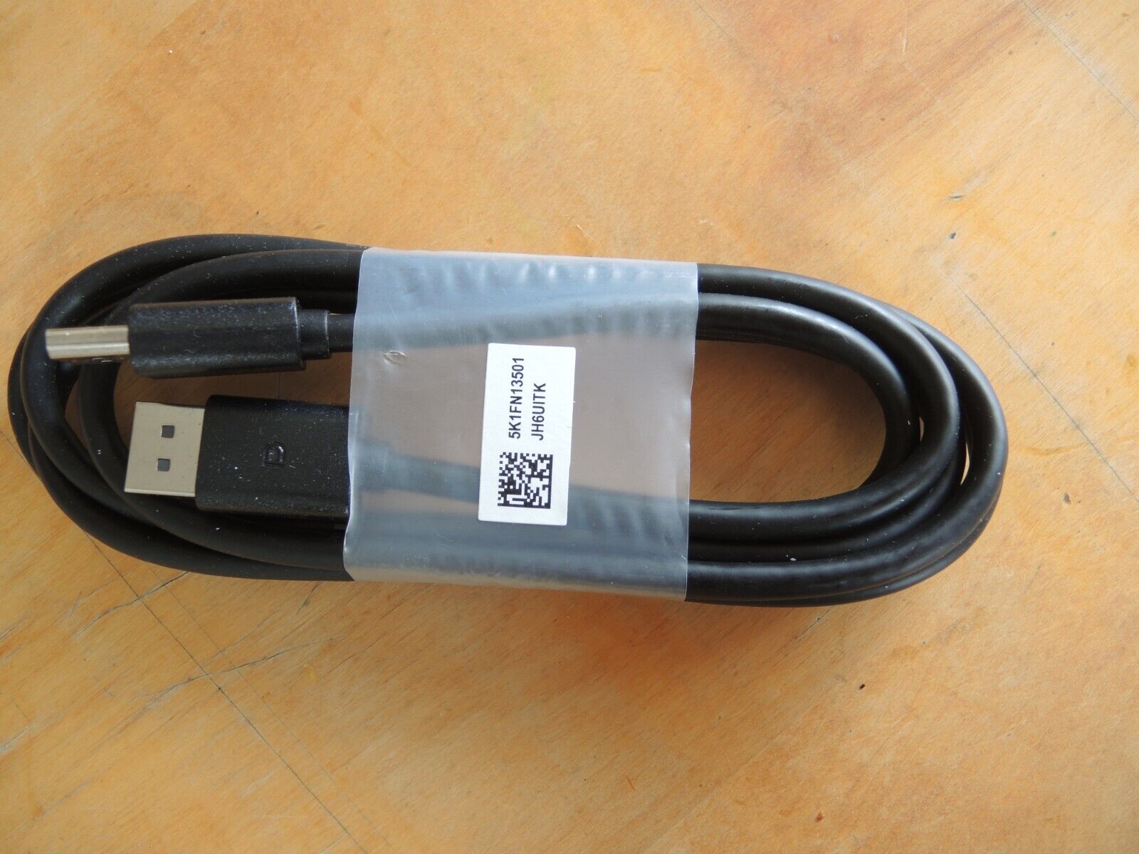 DELL DISPLAY PORT CABLE 6FT  5K1FN13501  male/male *NEW*